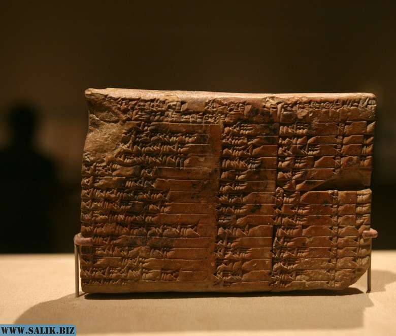         Артефакт из древнего Вавилона				            