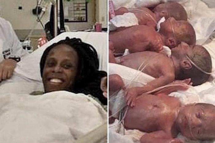 В Марокко женщина родила за раз 9 детей, все живы 18 47279728