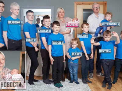 Дождались! После 15 лет и 10 сыновей у британской пары наконец родилась девочка 21 56108994