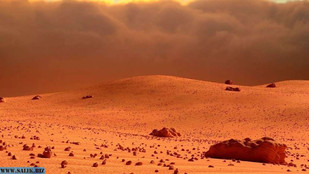         Следы атомной войны на Марсе				            