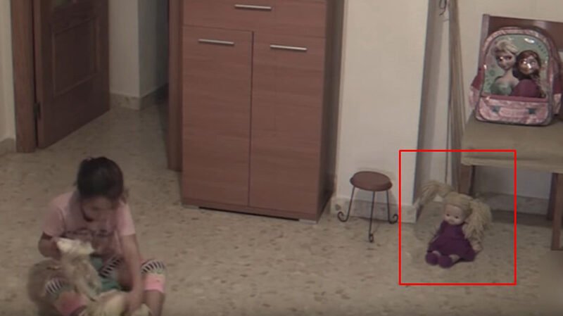 ghost terrifles little girl