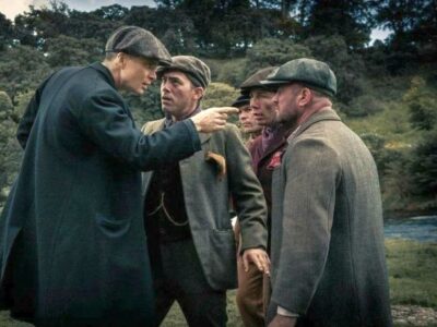 На съемках сериала «Острые козырьки» столкнулись с собакой-призраком 21 12426630