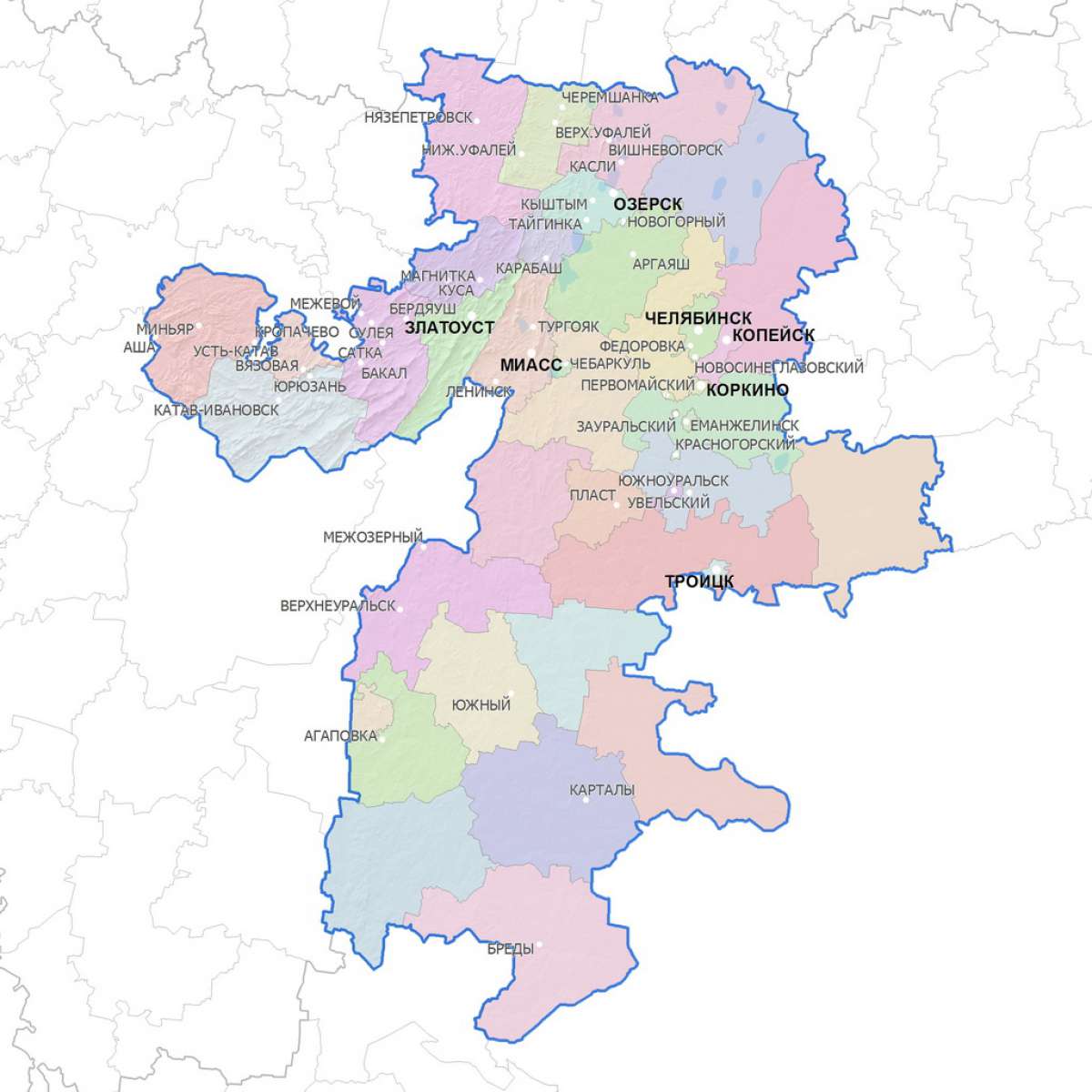 Аномальные зоны Челябинской области 18 717