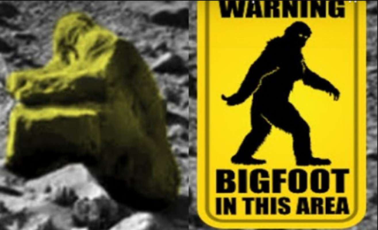 Статуя снежного человека на Марсе удивила интернет 18 6419