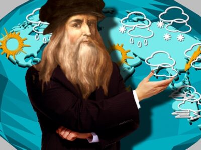 Leonardo da Vinchi byl pervym meteorologom