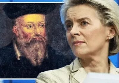 Главу Еврокомиссии и Макрона ознакомили со страшным пророчеством Нострадамуса на 2022-й год 20 19522230