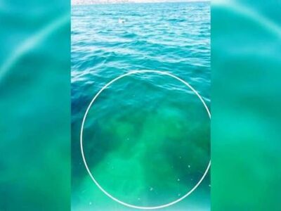 Местные жители засняли НЛО, нырнувший в воды озера Титикака 21 66623965