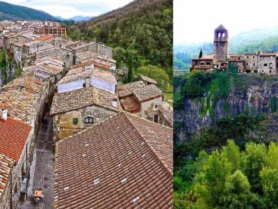 Кастельфольит-де-ла-Рока деревня на скалах (Испания) 21 22145630