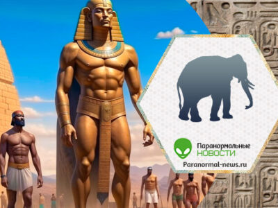 Загадка нубийской фрески с великаном, несущим двух слонов 20 15734634