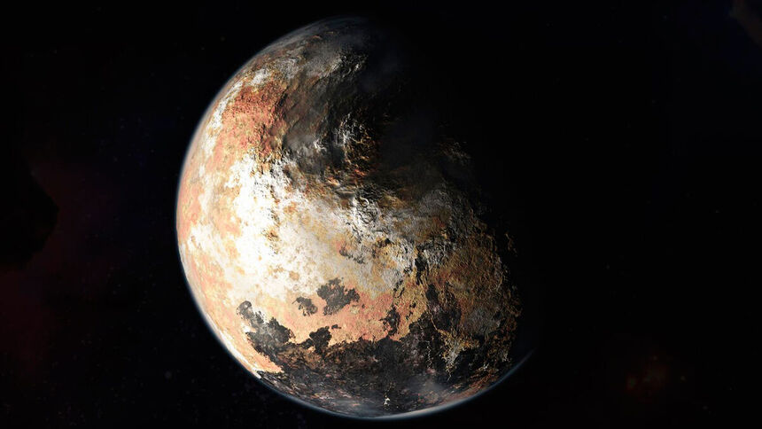 Ледяные шпили Плутона: скрытые метановые пики на обратной стороне планеты 18 7898 1