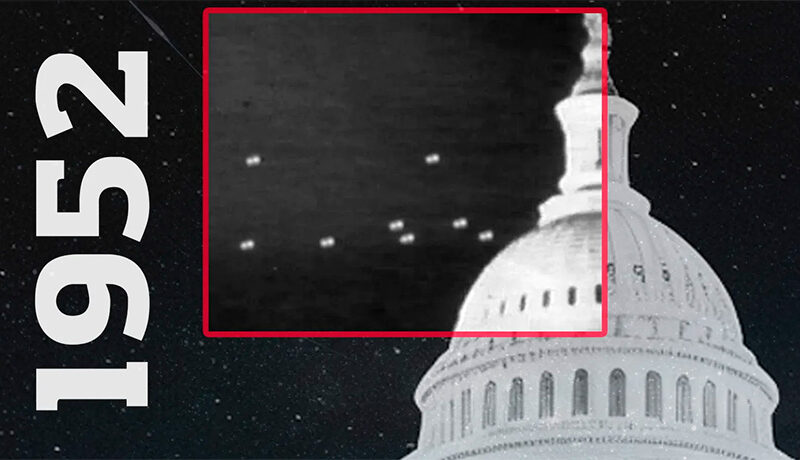 UFO under Washington 1952 01