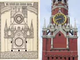 17-часовые часы Спасской башни: правда о циферблате Кремля 9 s31522274